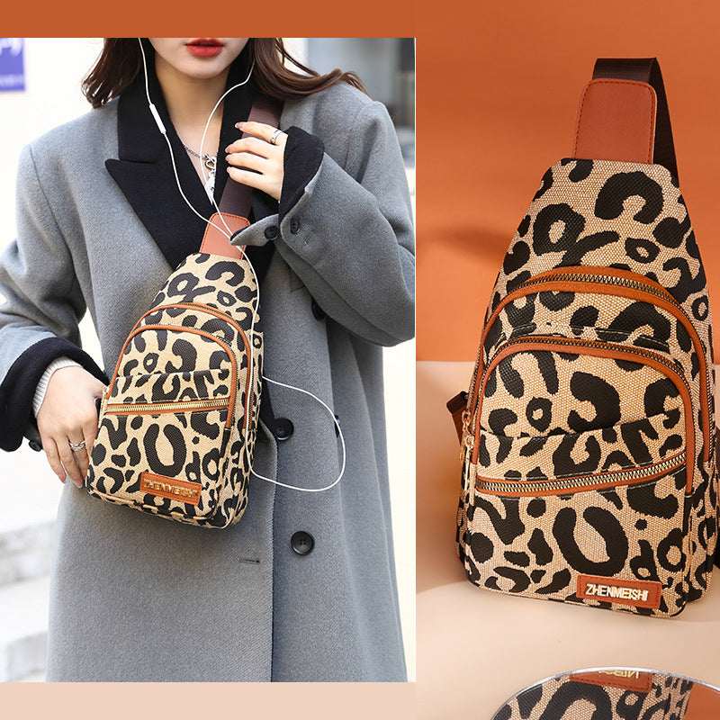 Printed Cross-Border Crossbody Bag