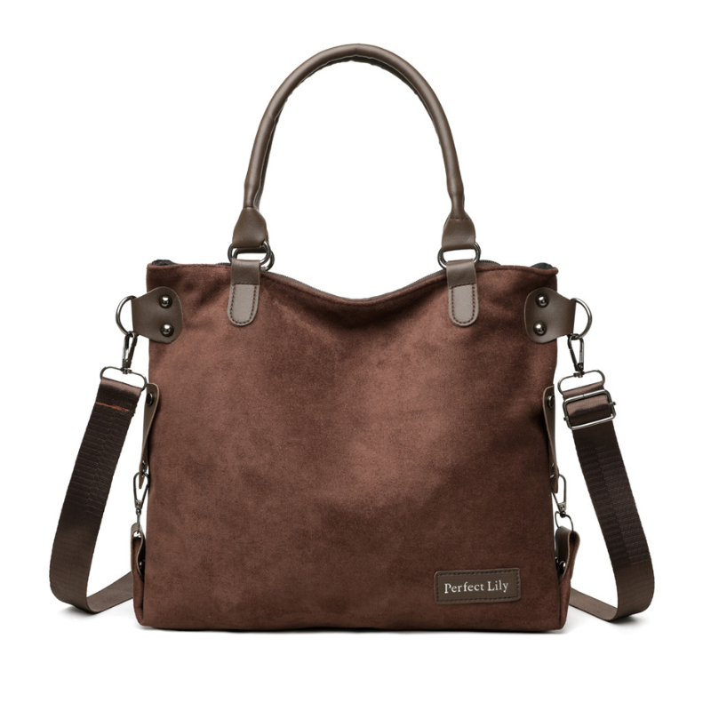 Large Capacity Retro Satchel Handbag