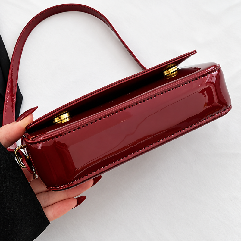 Retro Essence Women’s Square Shoulder Bag