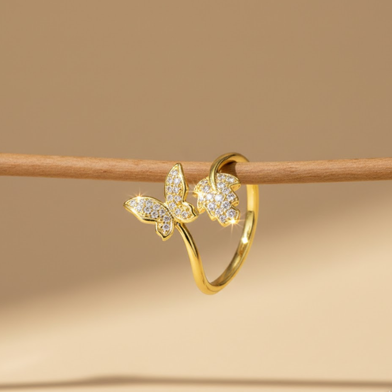 Auric Loop Retro Open Ring