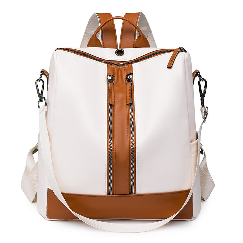 Fashionable Soft Leather Texture Backpack