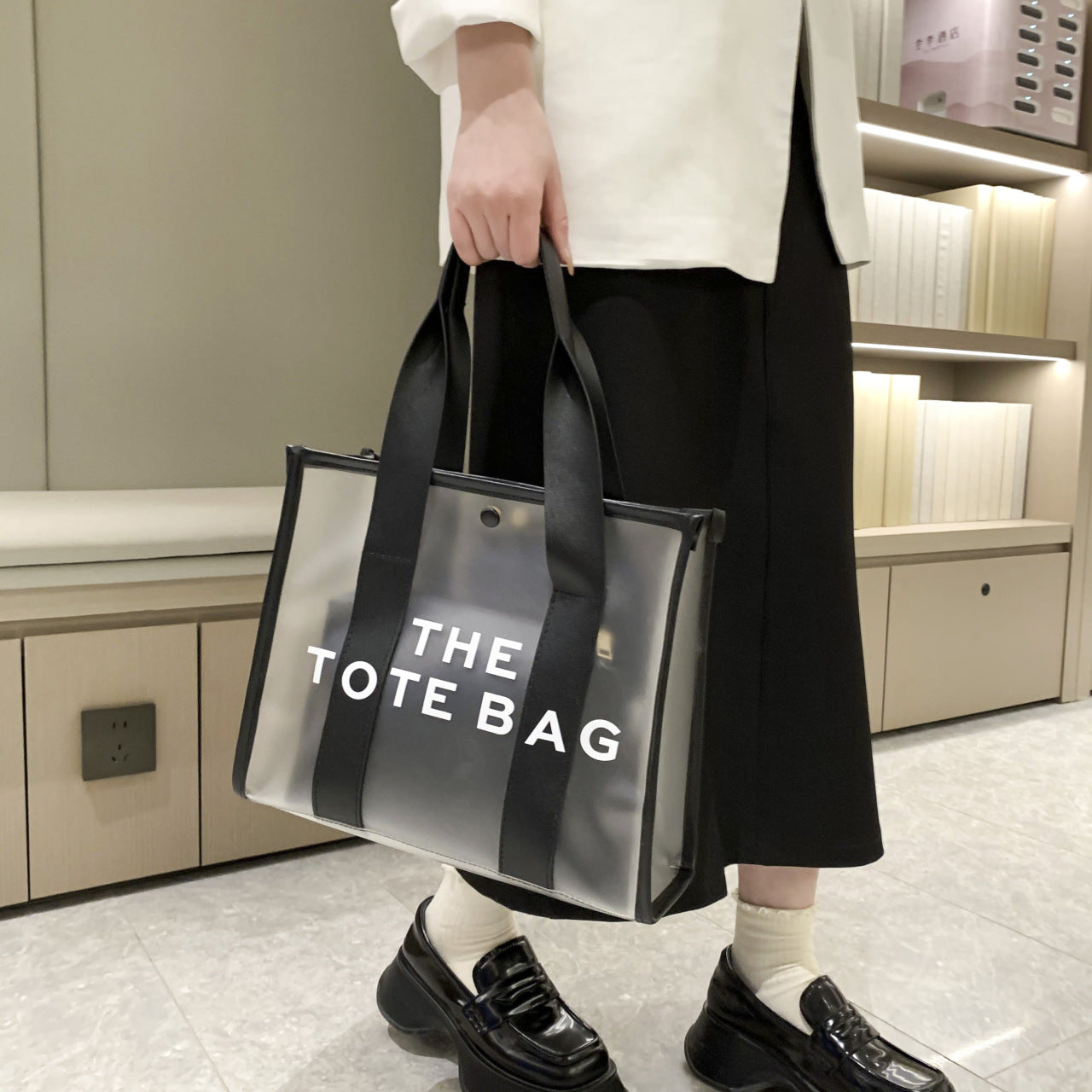 Clear Elegance Tote