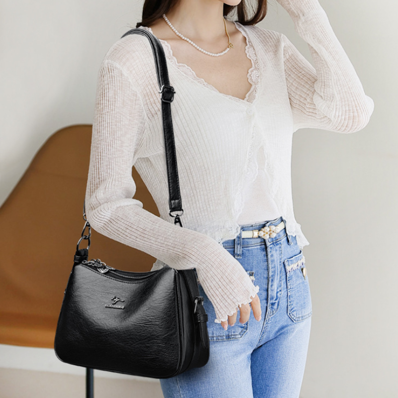 Soft Luxe Multi Layer Shoulder Bag