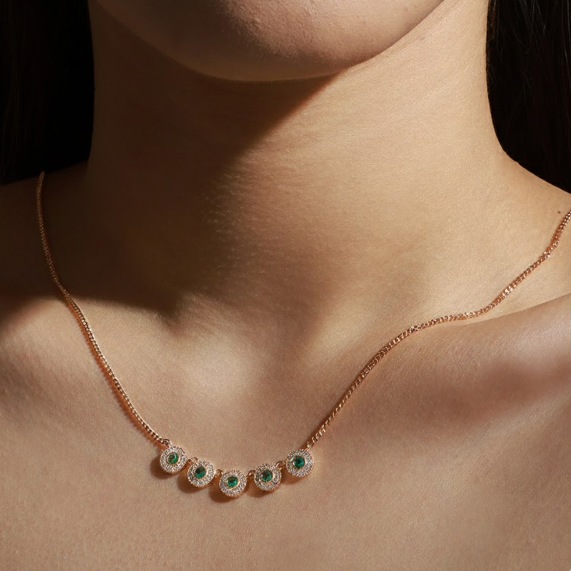 Elegant Gold-Plated Clavicle Necklace