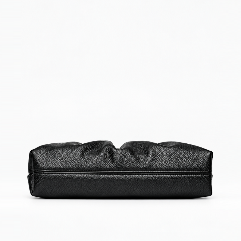 Pleated Luxe Handle Handbag