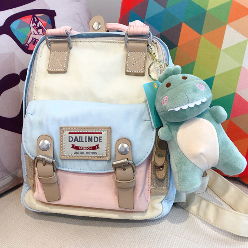 Cute Green Dinosaur Plush Bag Charm