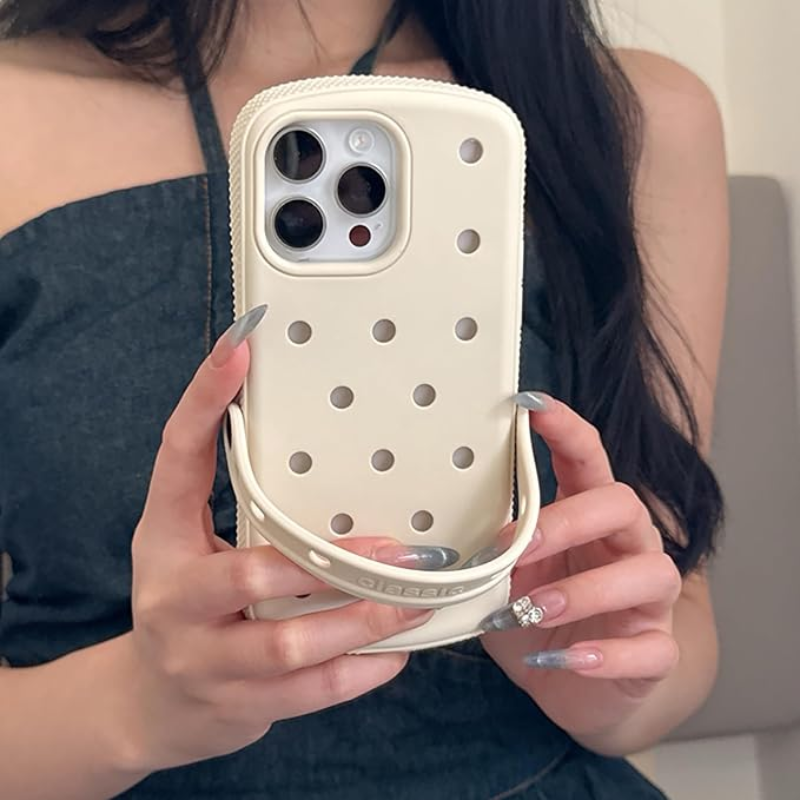 Perforated Minimalist Protective Case for iPhone