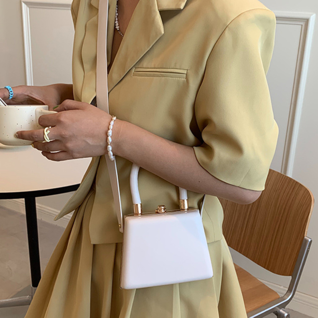 Style Candy Color  PVC Mini Shoulder Bag