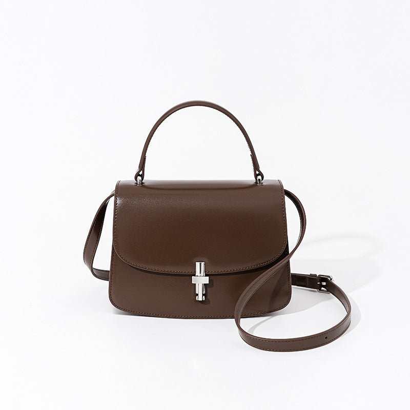 Pure Genuine Leather Crossbody Bag