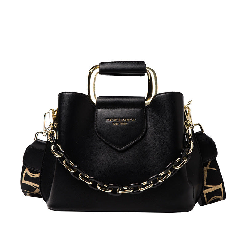 Chic Chain Commuter Crossbody Bag