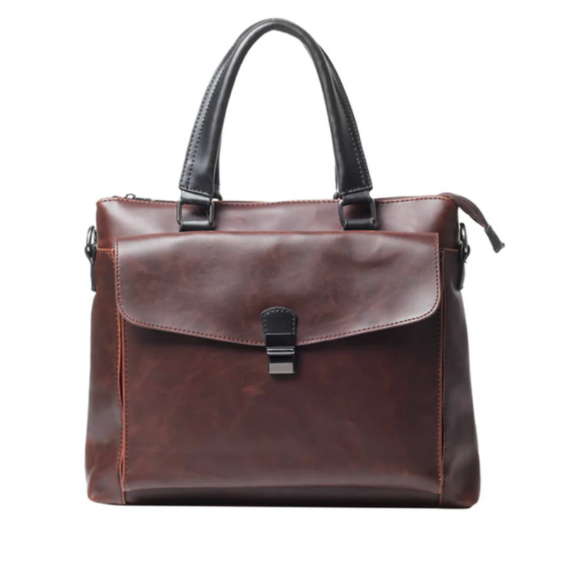 Style Men's Leather Briefcase