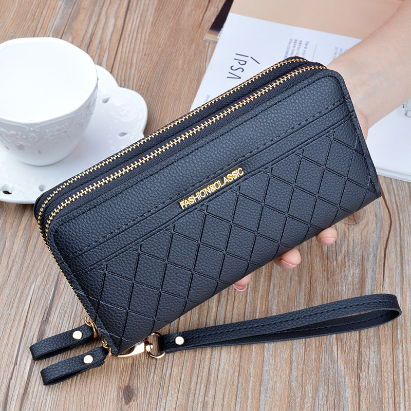 Dual Zip Elegance Wallet