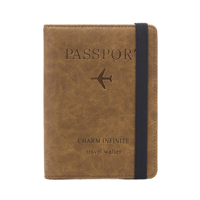 Globe Shield Passport Holder