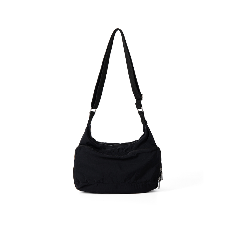 Artsy Nylon Dumpling Shoulder Bag