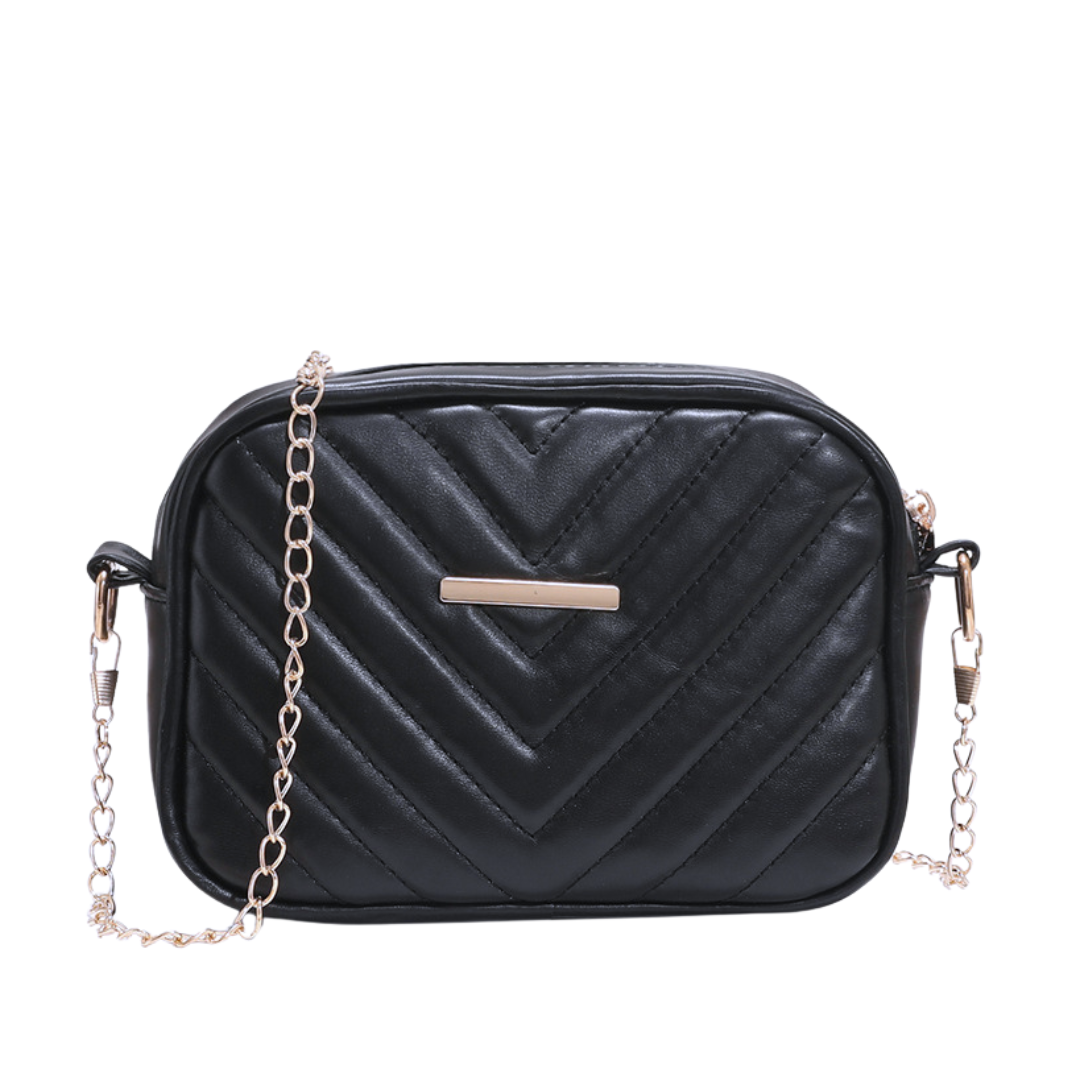 Casual Chic Textured Crossbody Bag