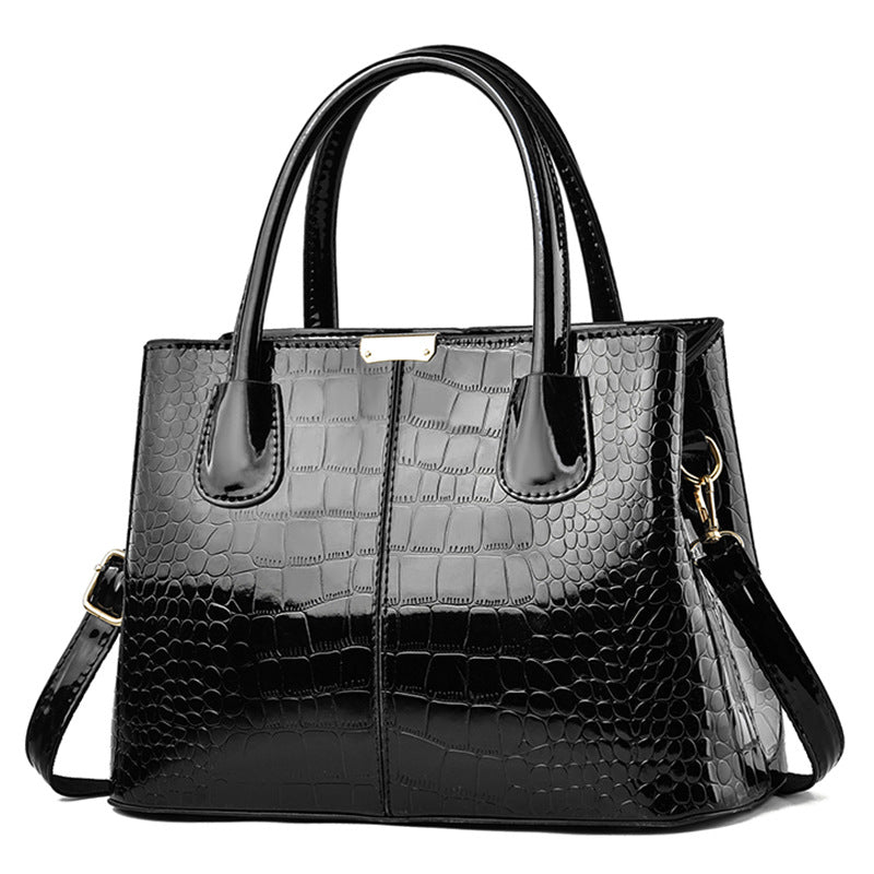 Fashionable Stone Pattern Handbag