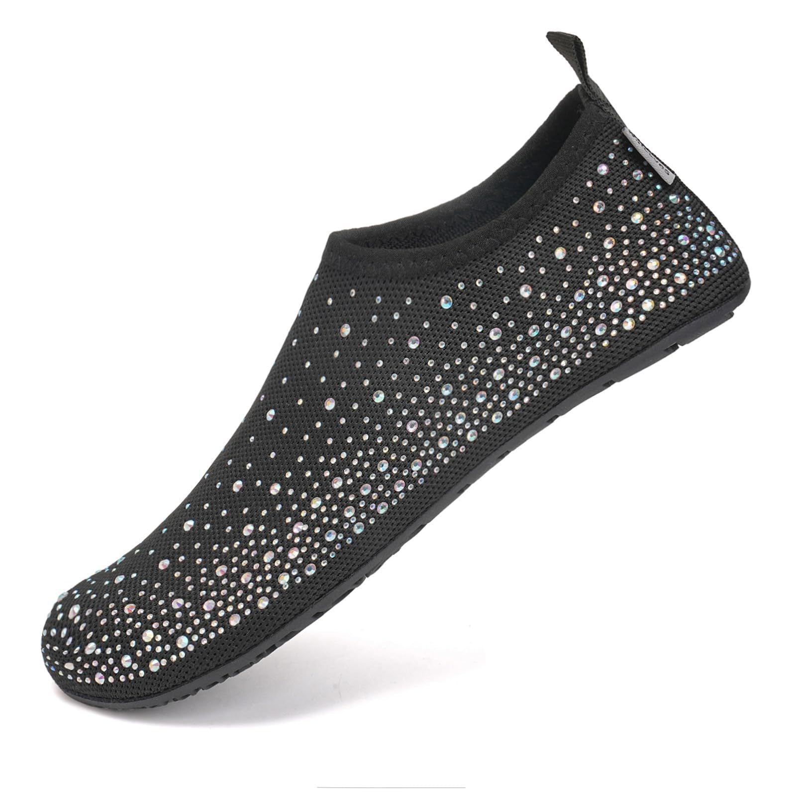 Women’s Mesh Rhinestone Fisherman Pumps