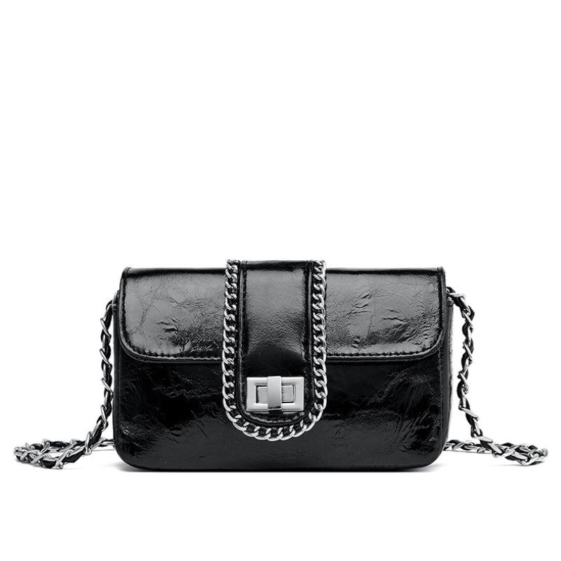 Women's Radiant Metallic Flap Crossbody Bag