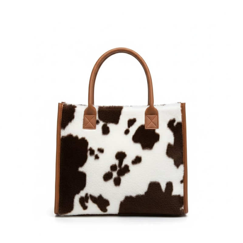 The Wild Side Textured Handbag