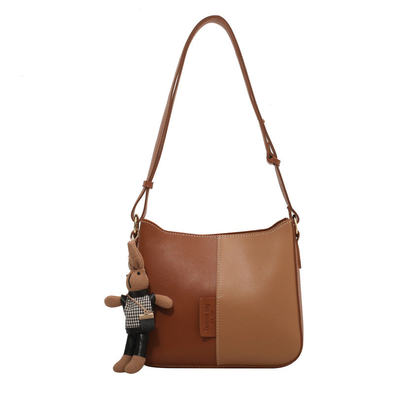 Color Block Shoulder Bag