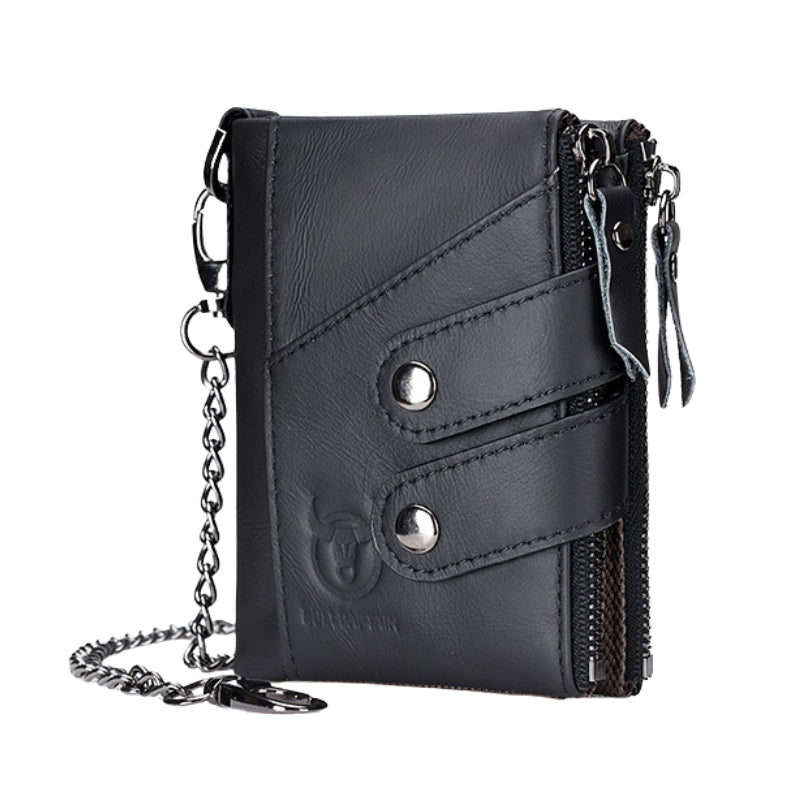 Captain Cow Vintage RFID Genuine Leather Wallet for Men