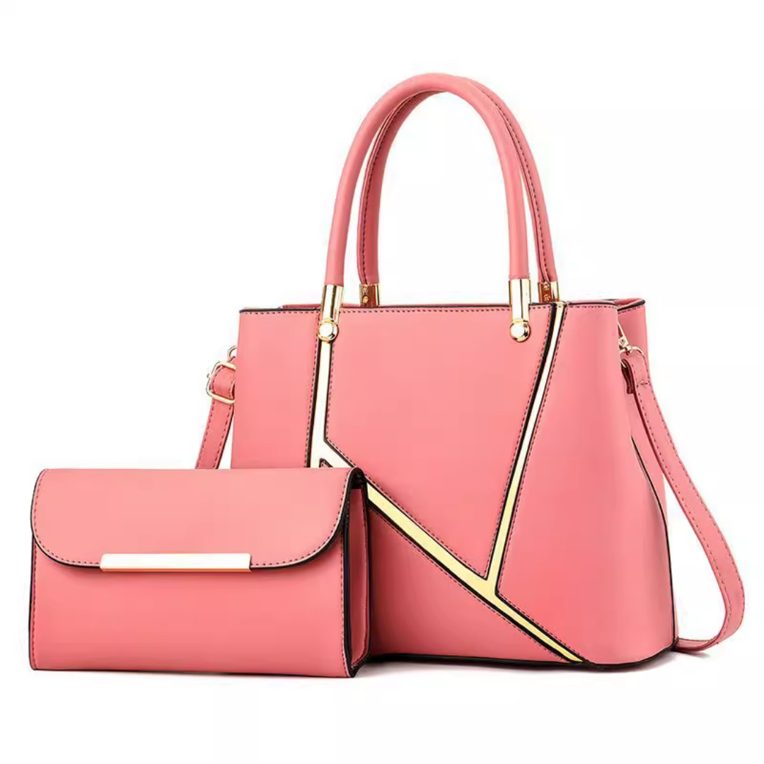 Classic 2 Pcs Fashion Handbag