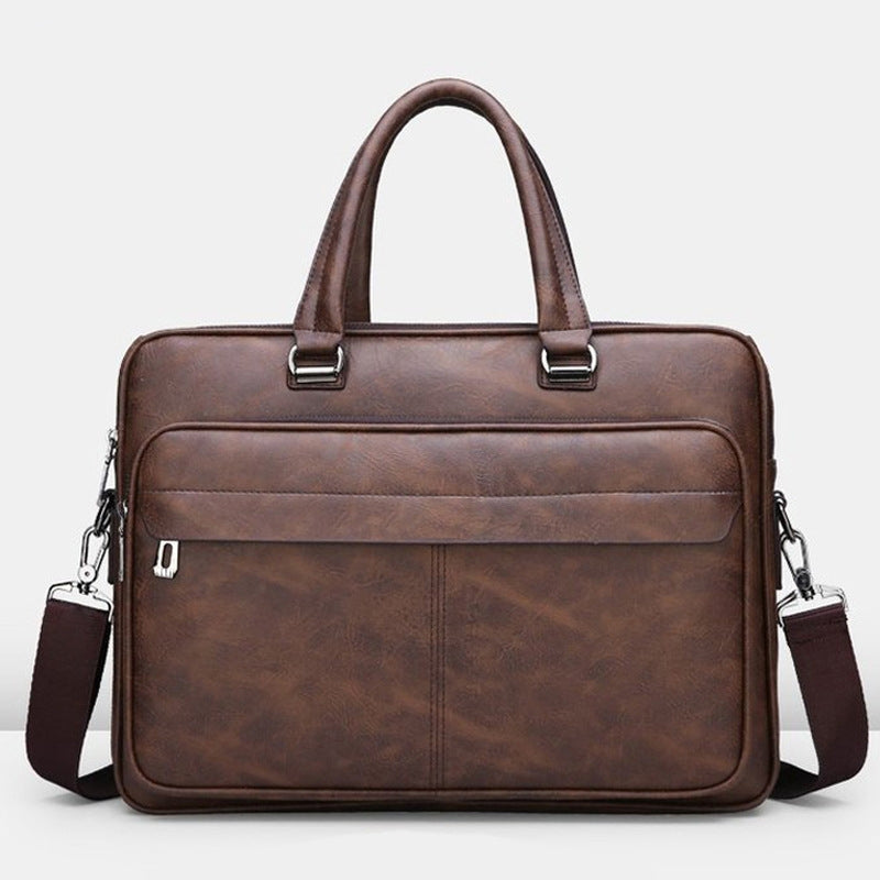 Professional Executive Vegan Leather Laptop Bag