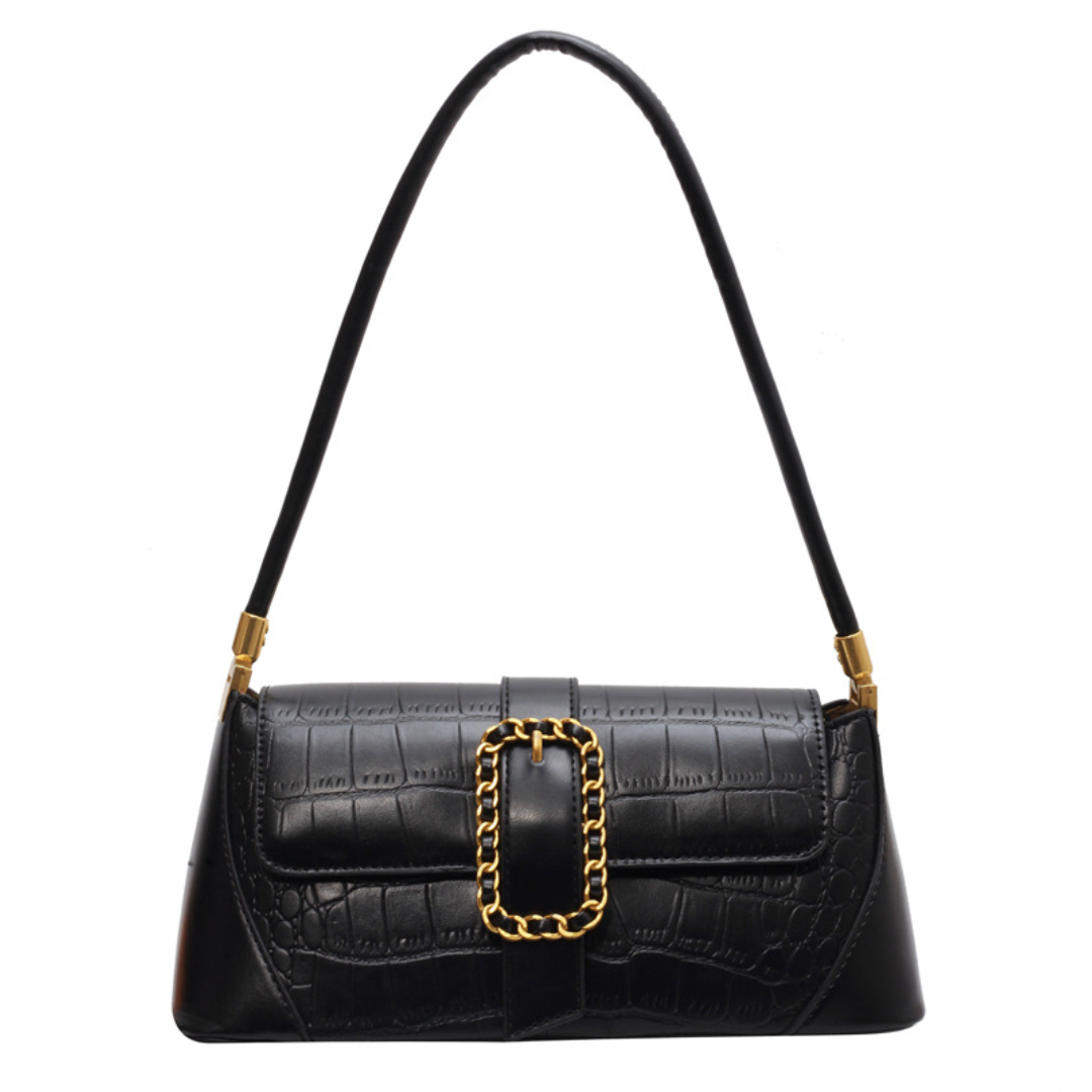 Niche  Underarm Baguette Shoulder Bag