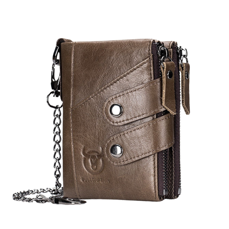 Captain Cow Vintage RFID Genuine Leather Wallet for Men