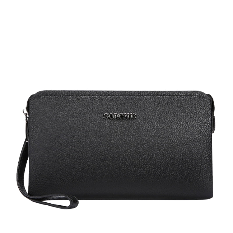 Men’s Anti Theft Biometric Fingerprint Lock Leather Wallet