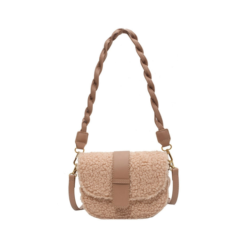 Women’s Winter Plush Mini Shoulder Bag