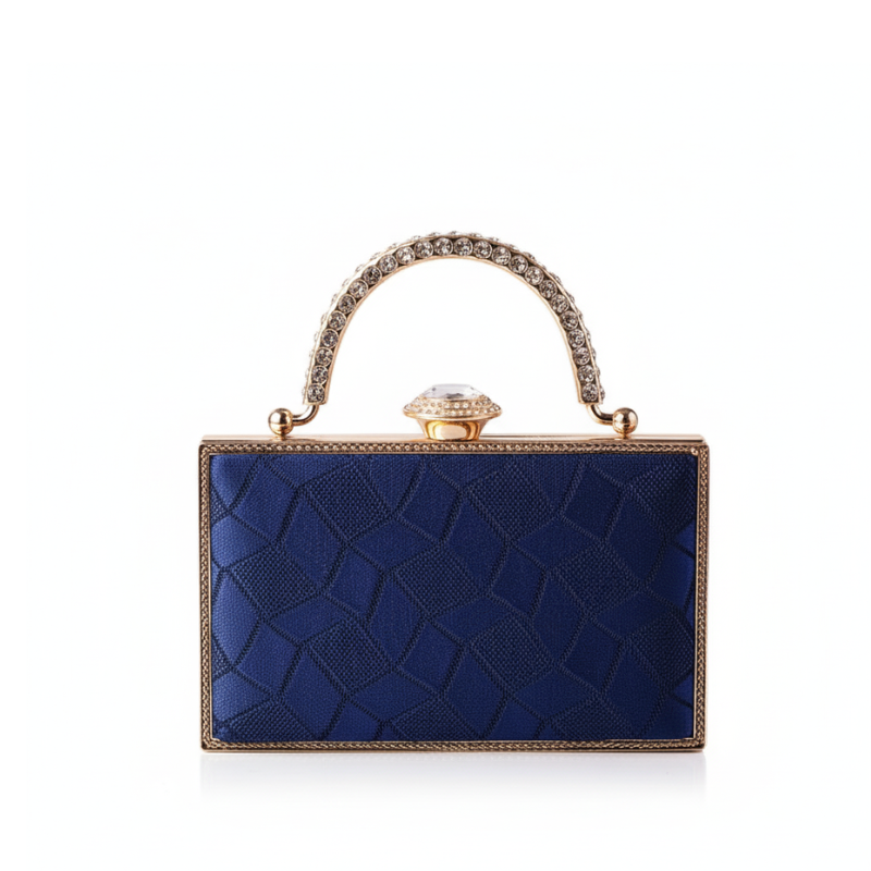 Modern Luxe Top Handle Clutch Bag