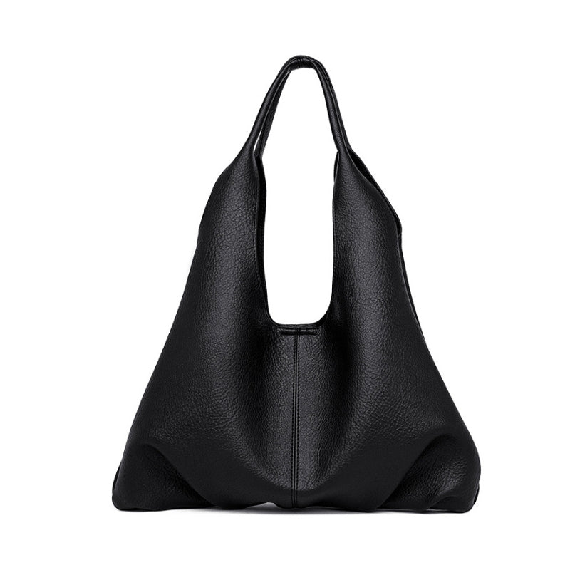 Women’s Soft Leather Dumpling Tote Bag