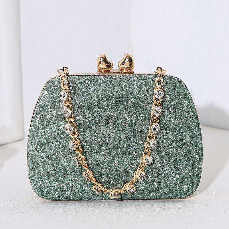 Radiant Rhinestone Clutch