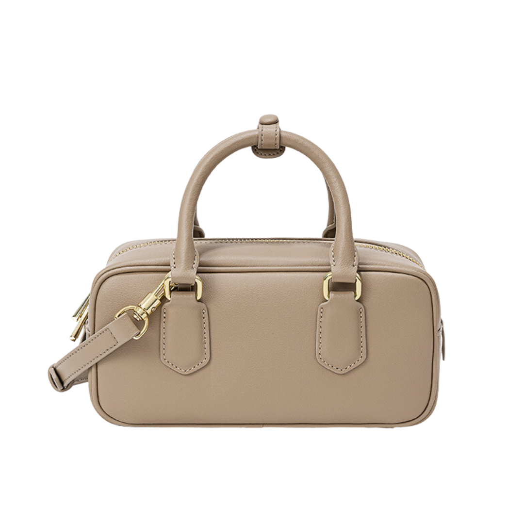 Heritage Boston Genuine Leather Handbag