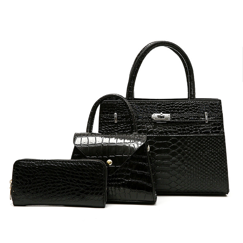 Crocodile Chic Carryall Sync Set