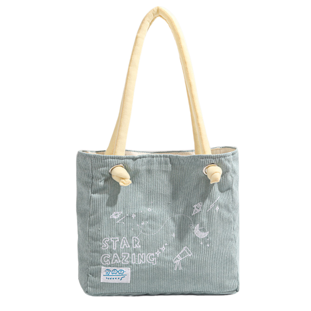 New Season Embroidered Tote Bag