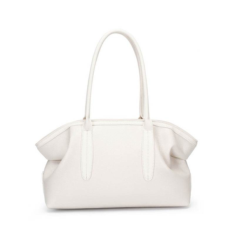 Suede Origami Tapered Shoulder Bag