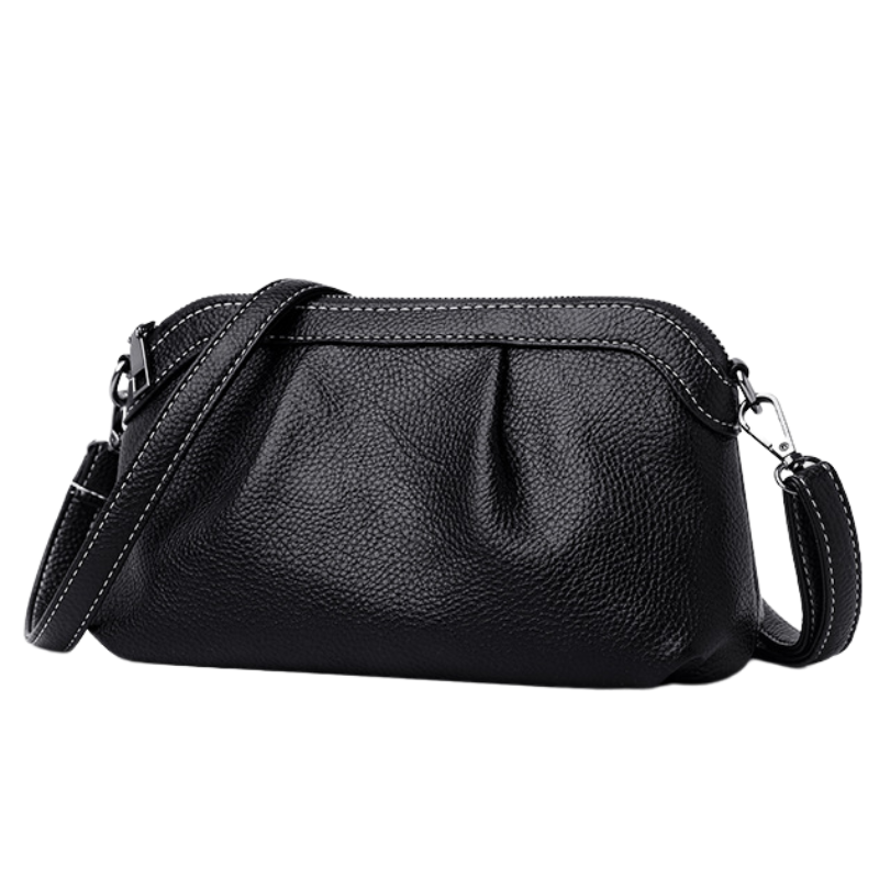 Soft Pebble Leather Mini Shoulder Bag