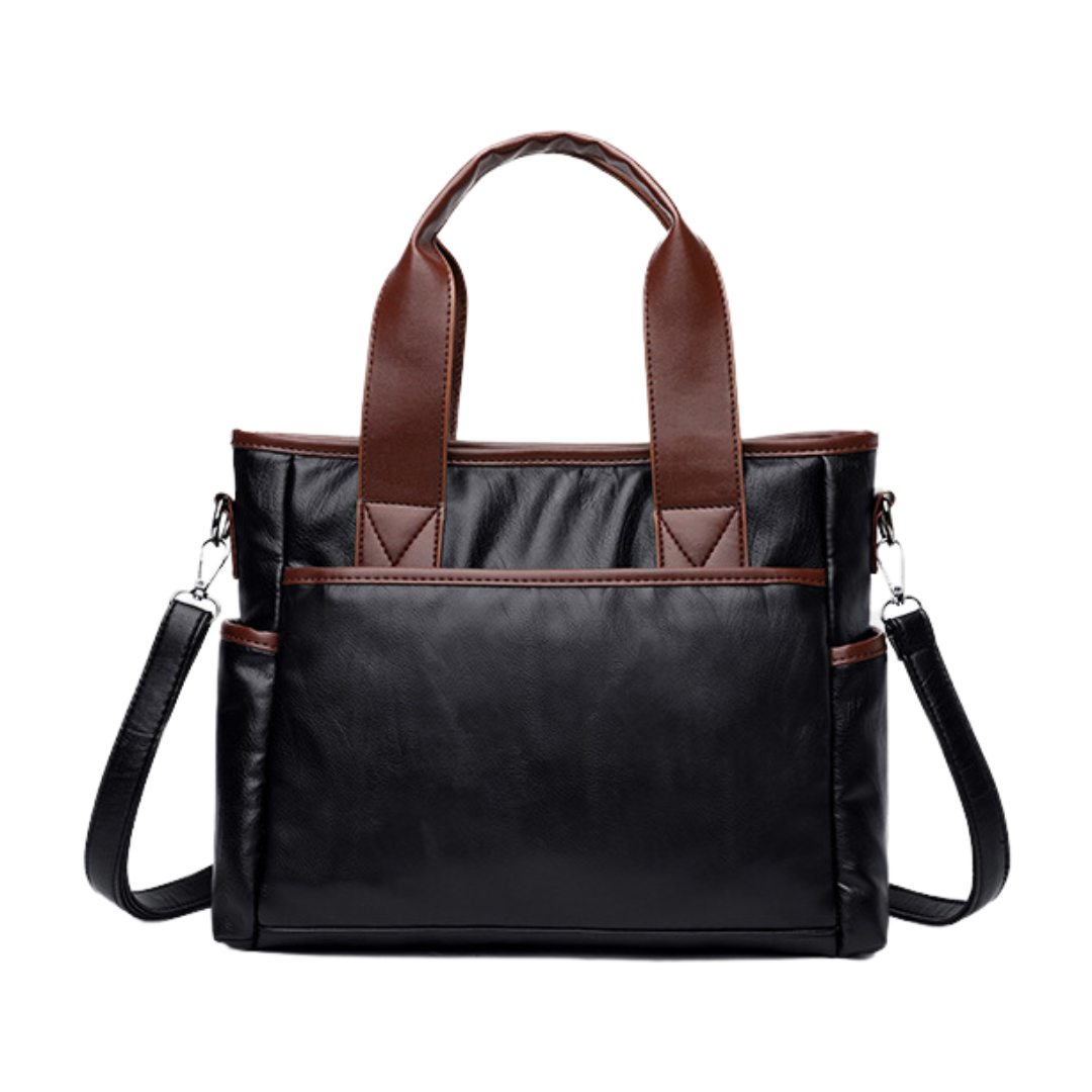 Retro Soft Leather Messenger Handbag