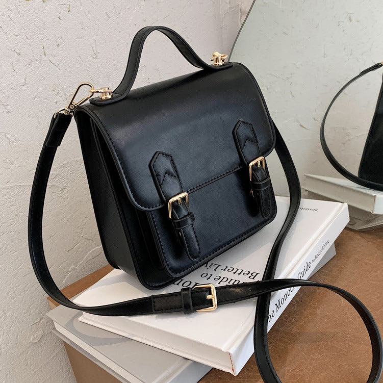 Retro Cambridge Style PU Leather Messenger Bag