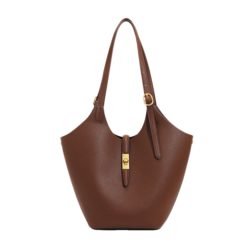 Elegant Grain Style Shoulder Bag