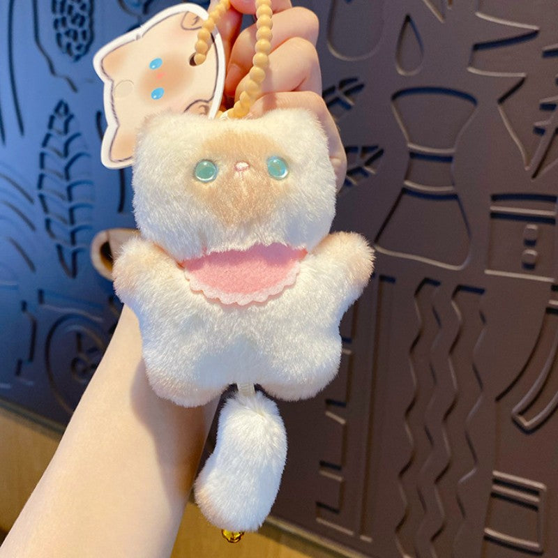 Fluffy Energy Cat Plush Bag Charm