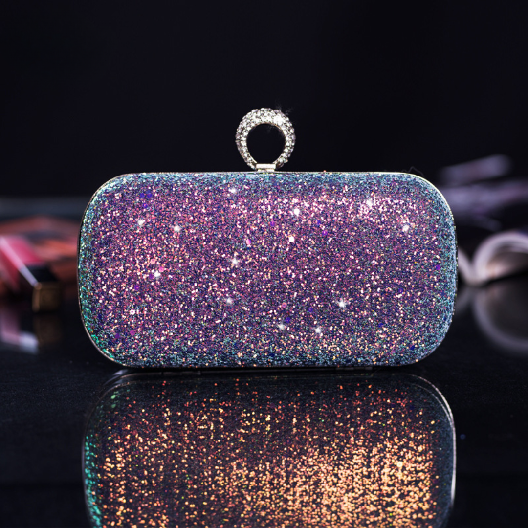 Glimmer Ring Evening Clutch