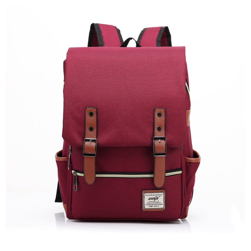 Foreign Trade Women Outdoor Canvas Large Backpack