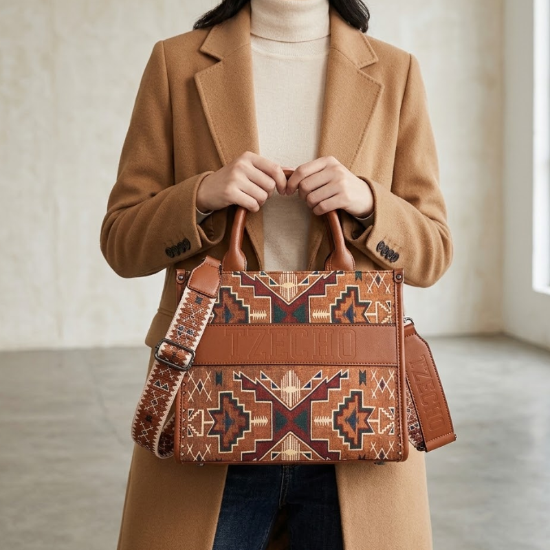 Boho Haven Women’s Canvas Tote Bag