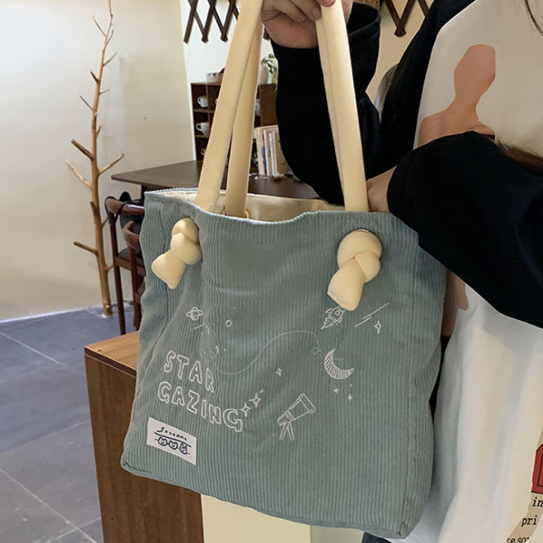 New Season Embroidered Tote Bag