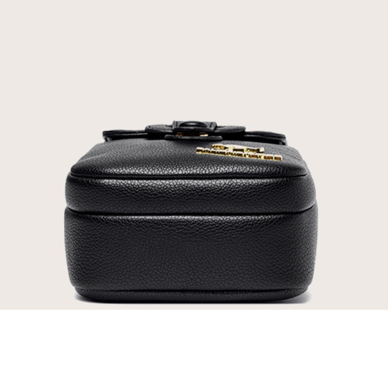 Chic Solid Color Mini Crossbody Bag