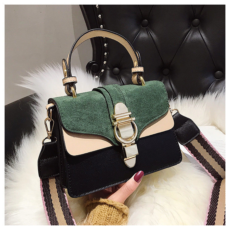 Contrast Colorblock Handbag