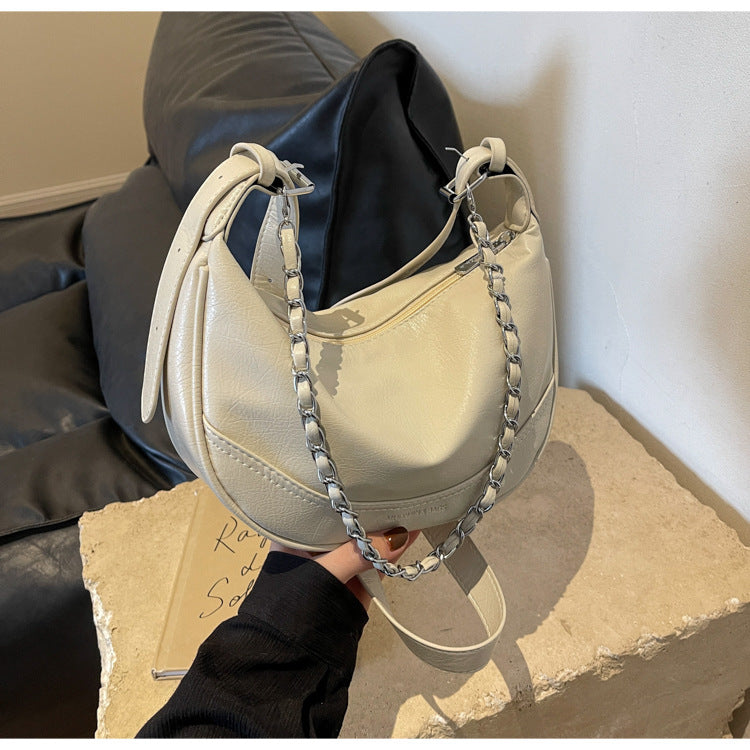 Luxe Chain Armpit Shoulder Bag